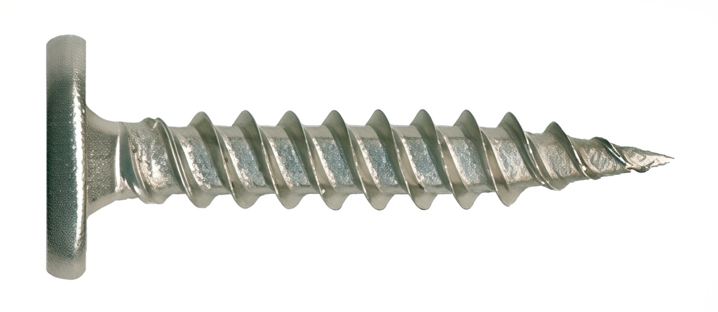 #10-13 pancake-head general purpose stainless steel metal roofing screw