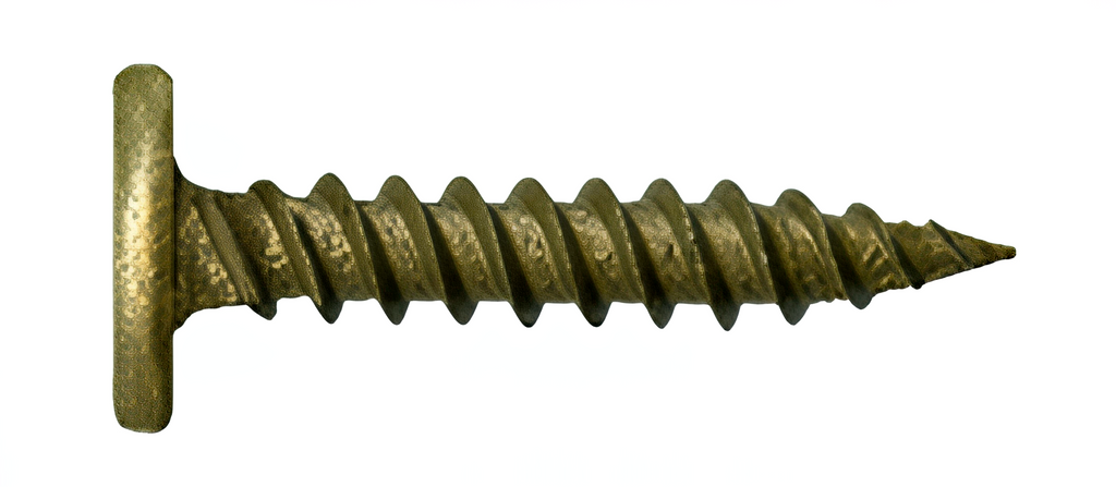 #10-13 pancake-head general purpose metal roofing screw with Tri-Seal washer
