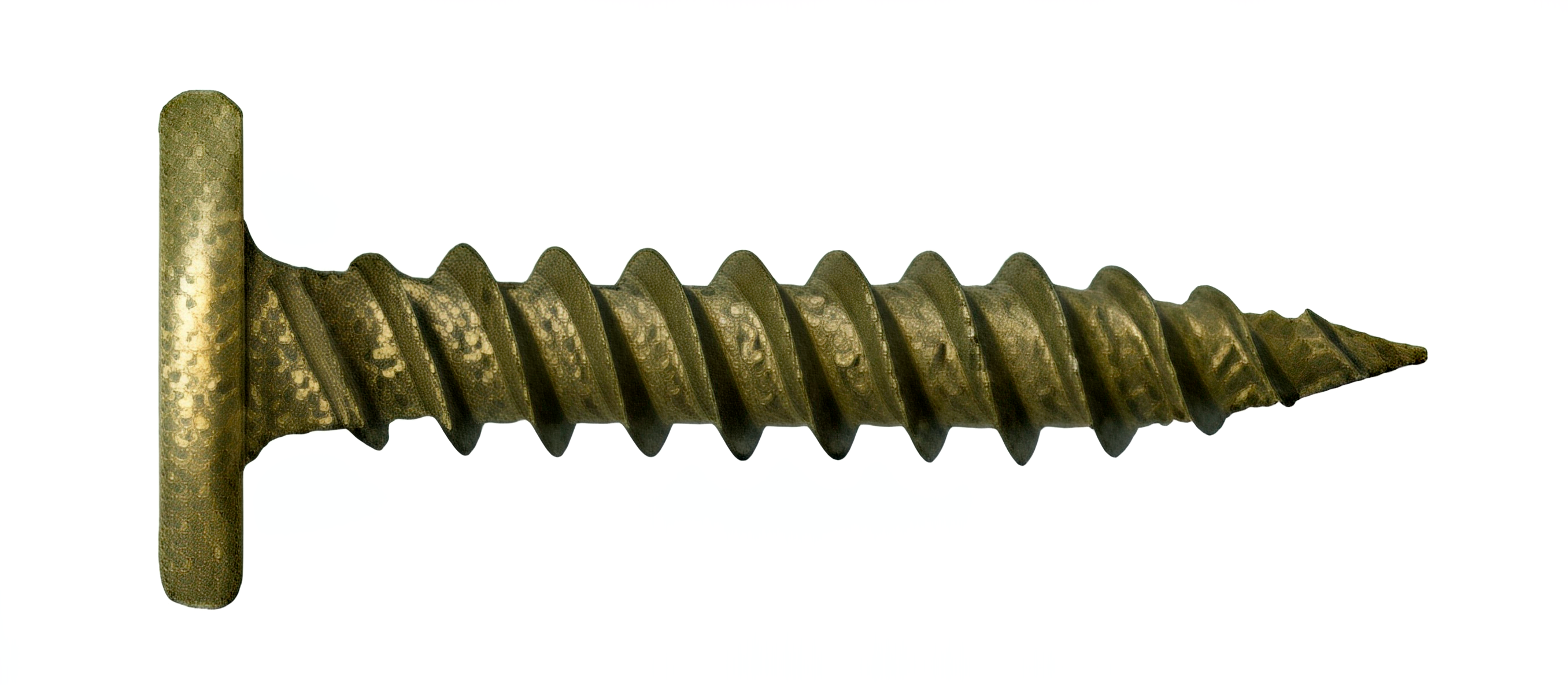 #10-13 pancake-head general purpose metal roofing screw with Tri-Seal washer