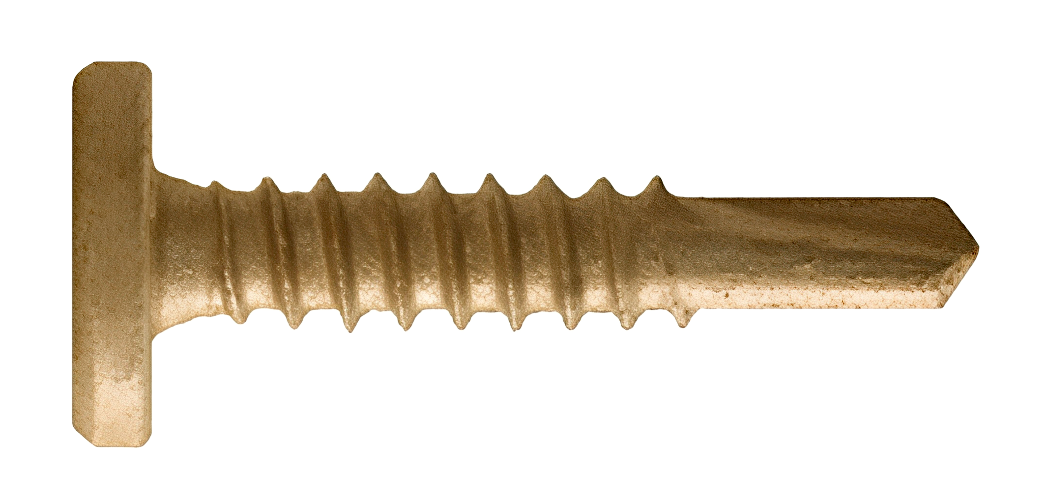 #10-16 pancake-head self-drilling DP3 metal roofing screw with Tri-Seal washer