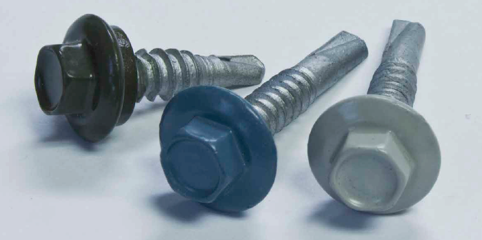 Painted Blazer stitch screw for metal roofing