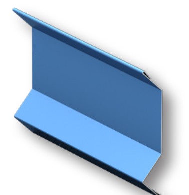 Drexel Metals counter flashing profile drawing