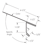 Drexel Metals drip edge trim installation diagram