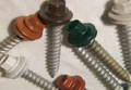 Panel-Tite painted metal-to-wood roofing screws