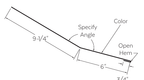 Drexel Metals transition trim installation diagram
