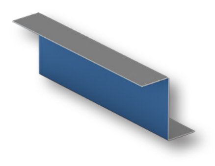 Drexel Metals zee trim profile drawing